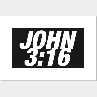 John 3:16 Posters and Art